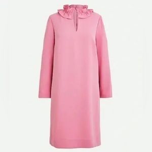 J.Crew Ruffle Collar Dress